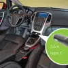 Incarcator auto USB Type C 3A negru Sweex - imagine 3