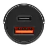 Incarcator auto USB /USB type C QC3.0 PD 30W Kruger&Matz KM0871 - imagine 3