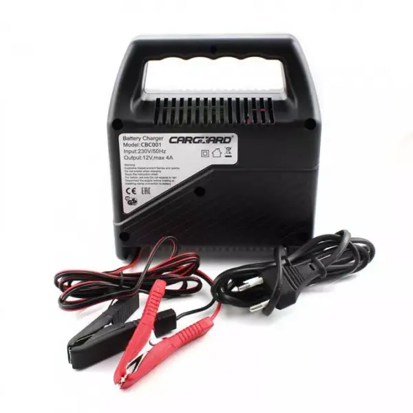 Incarcator baterie auto 12V 4A Redresor incarcare 1.2-75Ah Carguard - imagine 2
