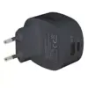 Incarcator de la retea 2x iesire USB A si USB C 3.4A negru Sweex - imagine 3