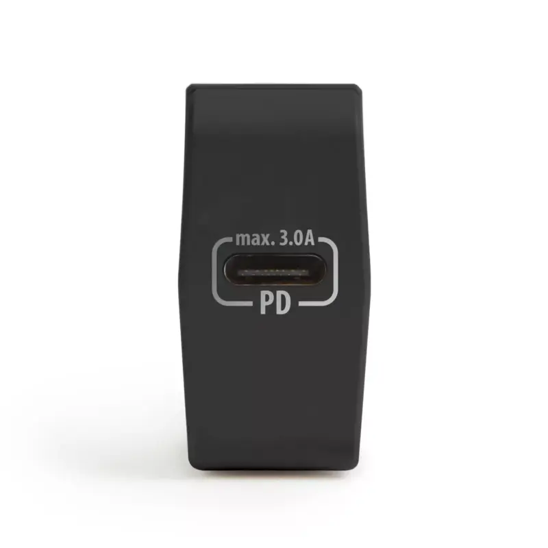 Incarcator de retea QuickCharge 3.0 USB Type C PD 18W cu incarcare rapida negru delight