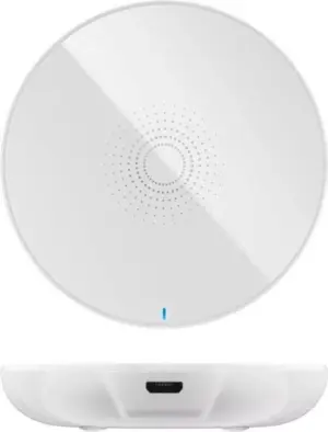 Incarcator fara fir wireless 5W 1A alb pentru dispozitive standard QI Goobay