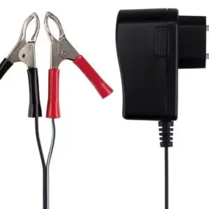 Alimentator cu debransare VRLAB plumb acid/gel pentru acumulatori 12V alimentare la 230V 3A cu fire terminale si 2x crocodil