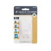 Incarcator QuickCharge 3.0 de retea USB Type C PD 18W cu incarcare rapida alb delight - imagine 3