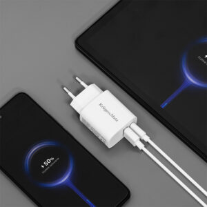 Incarcator rapid de retea USB tip A si USB type C 30W PD 3.0 + QC 3.0 Kruger&Matz KM0855