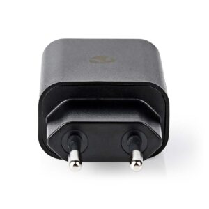 Incarcator retea 3A 1-iesire USB type C PD 18W negru Nedis