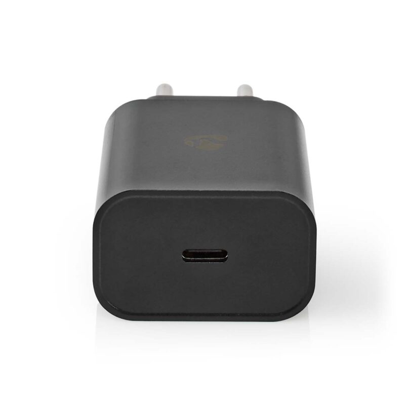 Incarcator retea 3A 1-iesire USB type C PD 18W negru Nedis