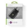 Incarcator retea 3A 1-iesire USB type C PD 18W negru Nedis - imagine 4