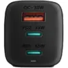 Incarcator retea AXAGON ACU-DPQ65 GaN PD3.0/QC4+/PPS/Apple 65W 2x USB-C + 1x USB-A - imagine 2