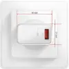 Incarcator retea AXAGON ACU-QC19W 2x USB type A QC3.0 19W alb - imagine 2