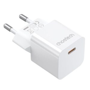 Incarcator retea Choetech 1x USB TYPE C PD 20W alb PD5010-EU-WH