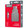Incarcator retea cu micro USB 2100mAh negru REBEL RB-6311 - imagine 2