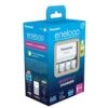 Incarcator Smart & Quick Eneloop Panasonic include 4x AA (R6) 2000mA K-KJ55MCD40E - imagine 2