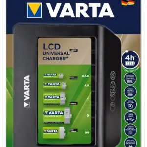 Incarcator universal acumulatori AA AAA C D 9V USB 57688 101 401 Varta
