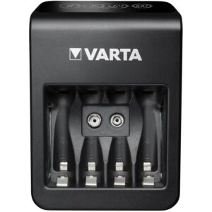 Incarcator Varta 57687 AA/AAA 9V NiMH port USB +4 acumulatori AA 2100 mAh