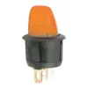 Intrerupator cu brat 1 circuit OFF-ON 6A-250V cu lumina partocalie cu retinere