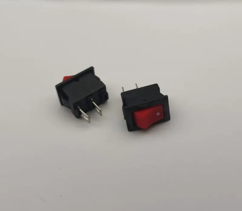 Intrerupator ON/OFF 3A /250V foarte mic dreptunghiular cu 2x contacte 13x8mm