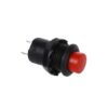 Intrerupator PUSH BUTON cu retinere 12x28 mm 1.5A/250VAC diam. 12mm plastic - imagine 2