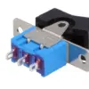Intrerupator ROCKER SP3T 3 pozitii ON-OFF-ON cu retinere 3A 250VAC 20mOhm NINIGI RSL-103A1 - imagine 2