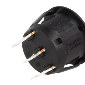 Intrerupator ROCKER SP3T ON-OFF-ON 10A 250VAC Pozitii 3 cu retinere 50mOhm SCI R13-112D-BB-7D