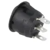 Intrerupator ROCKER SP3T (ON)-OFF-(ON) 10A 250VAC Pozitii 3 fara retinere 50mOhm SCI R13-112I-BB-7D - imagine 2
