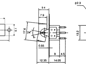 Intrerupator ROCKER SP3T Pozitii 3 (ON)-OFF-(ON) fara retinere 3A 250VAC 20mOhm NINIGI RSL-123A1