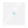 Intrerupator Smart SIMPLU din sticla cu Touch alb V-TAC