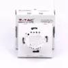 Intrerupator Smart SIMPLU din sticla cu Touch alb V-TAC - imagine 3