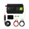Invertor de tensiune 12V la 230V 500W INV03DE Greencell - imagine 2