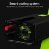 Invertor de tensiune 12V la 230V 500W INV03DE Greencell - imagine 3