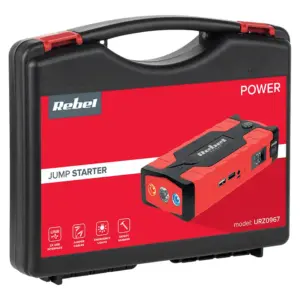 Jump Starter 10000mAh Rebel + Power Bank si Compresor auto URZ0967