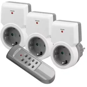 Cap prelungitor Nedis 3 prize protectie contacte fara cablu negru