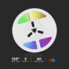 Kit banda LED RGB incarcare solara IP67 V-tac SKU-23046 - imagine 5
