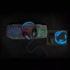 Kit Gaming cu fir 4 in 1 tastatura Casti Mouse MousePad Nedis - imagine 7