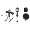 Kit gaming microfon filtru cos trepied Jack 3.5 mm VGMSB VARR - imagine 3