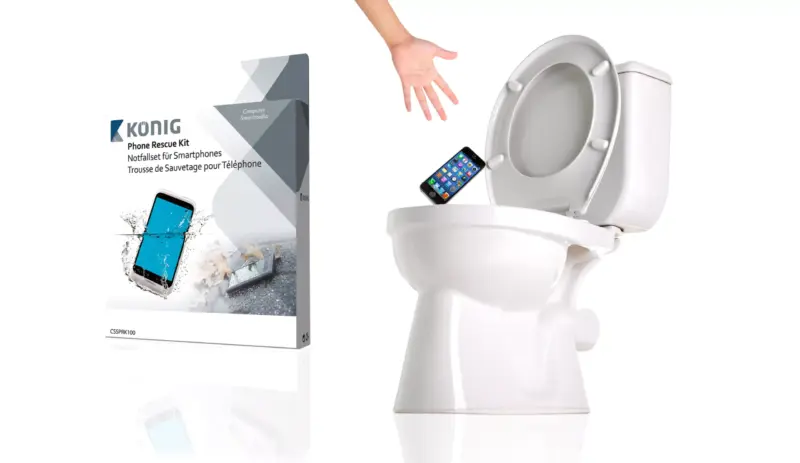 Kit multifunctional pentru eliminarea apei din aparatele electronice Konig