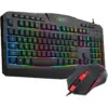 Kit tastatura si mouse Redragon S101 negru