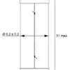 Lampa Pilot 2W 8V Bec incandescent cu soclu S6x31 pentru Hi-Fi si Videorecordere Goobay 9385 - imagine 2