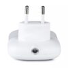 Lampa veghe patrata cu senzor lumina alb calda 3000K + 2x USB V-tac SKU-507 - imagine 2