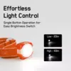 Lanterna frontala LED GP CH31 portocaliu 40lm 2x CR2025 - imagine 5