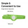 Lanterna frontala LED GP CH31 verde 40lm 2x CR2025 - imagine 4