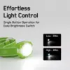 Lanterna frontala LED GP CH31 verde 40lm 2x CR2025 - imagine 5