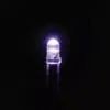 LED 3mm violet (lavender) 30° Parte frontala convex 5÷5 4lm OPTOSUPPLY OSCD4L3131A - imagine 2