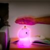 Lumina de noapte cu LED Unicorn 7 culori 3 moduri lumina cu acumulator Goobay 61649 - imagine 16