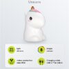 Lumina de noapte cu LED Unicorn 7 culori 3 moduri lumina cu acumulator Goobay 61649 - imagine 5