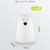 Lumina de noapte cu LED Ursul polar 7 culori 3 moduri lumina cu acumulator Goobay 61647 - imagine 6