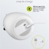 Lumina de noapte cu LED Ursul polar 7 culori 3 moduri lumina cu acumulator Goobay 61647 - imagine 8