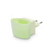 Lumina de veghe LED cu senzor tactil verde 1 LED 1W 6x4x5 cm PHENOM - imagine 2