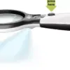 Lupa cu LED pentru citire alba pentru afisarea detaliilor fine fonturi imagini obiecte extrem de mici Goobay - imagine 2