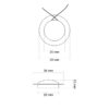 Membrana de rezerva diafragma pentru tweeter 33509 38x26x10 mm 33594 - imagine 2